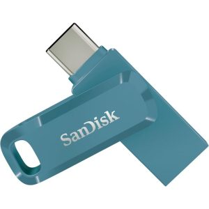 SanDisk 64GB Ultra Dual Drive Go USB-C/A 3.2 USB ključ (moder)