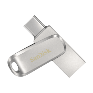 SanDisk Ultra Dual Drive Luxe USB Type-C 256GB 400MB/s USB 3.2 Gen 1, srebrn
