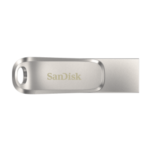 SanDisk Ultra Dual Drive Luxe USB Type-C 64GB 400MB/s USB 3.1 Gen 1, srebrn