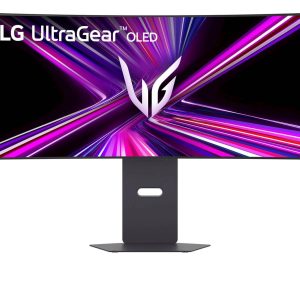 Monitor LG 33,9 OLED 34GX900A-B UltraGear ukrivljen, 3440x1440, 2x HDMI, DP, USB-C, 240 Hz