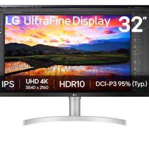 Monitor LG 31,5 32UN650K-W UltraFine, IPS, 3840x2160, 2x HDMI, DP