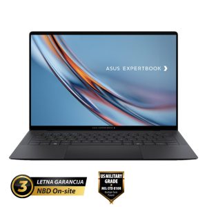 ASUS ExpertBook Ultra B9 OLED 14" (35,56cm) WQXGA+ Core Ultra 7 X7 358H 32GB 1TB 0,99kg Win11 Pro Jet Fog prenosni računalnik B9403CVAR-WB53D0X + ovitek in LAN adapter
