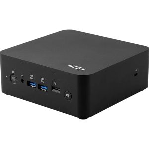 Mini namizni računalnik MSI Cubi NUC AI+ 2MG-022BEU barebone Core Ultra 5 / 16GB / 512GB SSD / Wi-Fi 6E + BT / 2x2.5Gbps / Windows 11 Pro (črn)