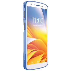 HC50 mit Notfalltaste, 2D, hot-swap, PTT, USB-C, BT, Wi-Fi (Wi-Fi), NFC, Android, GMS, white, blue