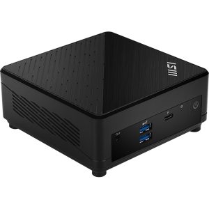 Mini namizni računalnik MSI Cubi 5 1M-440BEU barebone Core 3 / WiFi 6E + BT 5.3 / 1x2.5Gbps + 1x1Gbps (črn)