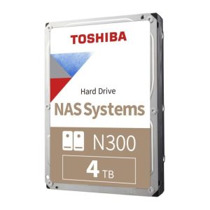 Toshiba 4TB N300 NAS 3,5" SATA 6Gb/s 7200rpm 512MB HDD disk