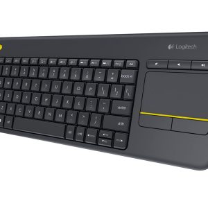LOGITECH K400 PLUS brezžična touch črna slovenska tipkovnica
