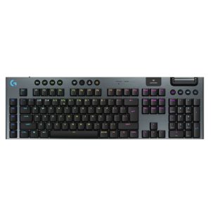 LOGITECH G915 X LIGHTSPEED GL Clicky brezžična RGB mehanska gaming US Slo g. črna tipkovnica