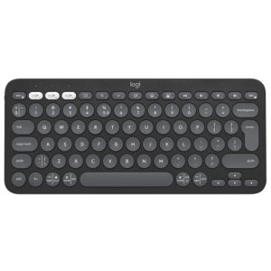 LOGITECH PEBBLE KEYS 2 K380s Bluetooth črna tipkovnica