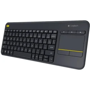 LOGITECH K400 PLUS brezžična touch črna slovenska tipkovnica
