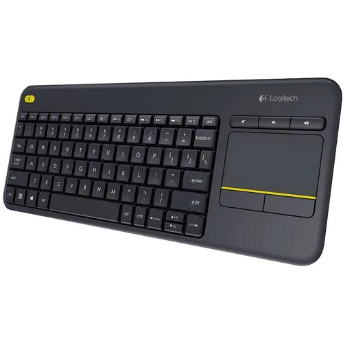 LOGITECH K400 PLUS brezžična touch črna slovenska tipkovnica