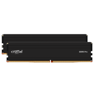 Crucial Pro 128GB Kit (2x64GB) DDR5-6000 UDIMM CL46, 1.1V