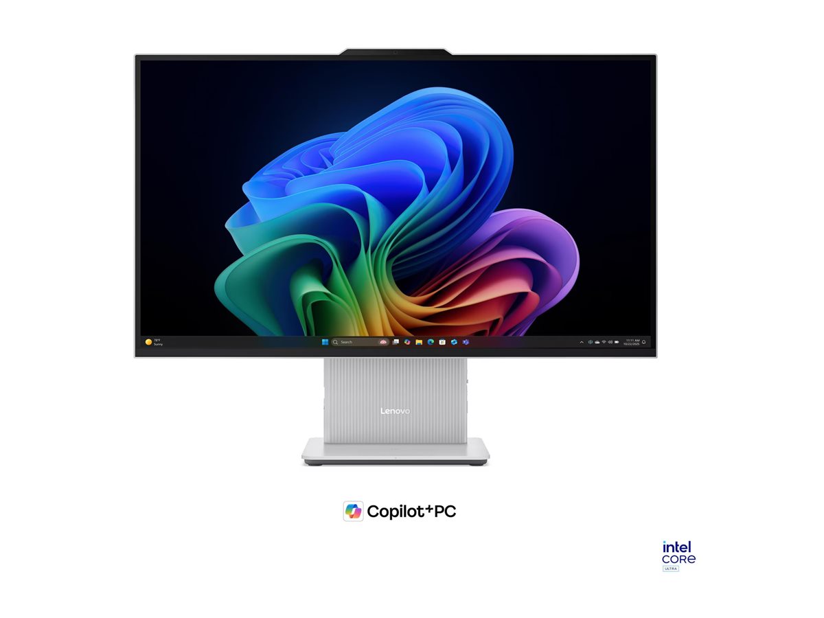 LENOVO IdeaCentre AIO 27 Intel Core Ultra 5 325 27inch QHD 16GB 512GB UMA DOS cloud grey 2Y