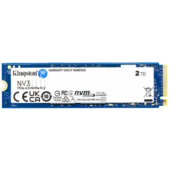 SSD 2TB M.2 80mm PCI-e 4.0 x4 NVMe, Kingston NV3 (SNV3S/2000G)