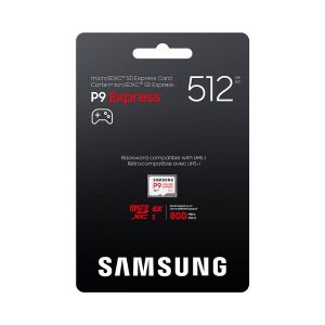 Spominska kartica Micro SDXC Express 7.1, 512GB, Samsung P9 Express, 800MB/s, MB-MK512T/WW