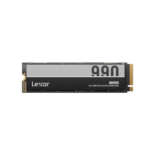SSD 4TB M.2 80mm PCI-e 5.0 x4 NVMe, Lexar NM990 (LNM990X004T-RNNNG)