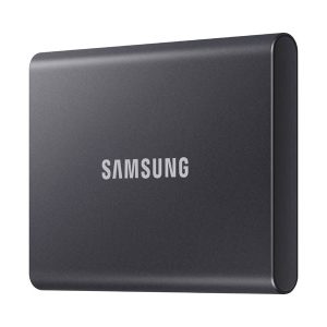 Zunanji SSD 1TB Type-C USB 3.2 Gen2 V-NAND UASP, Samsung T7, siv (MU-PC1T0T/WW)