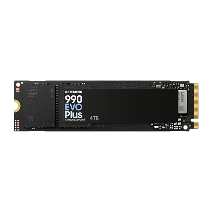 SSD 4TB M.2 80mm PCI-e 5.0 x2 NVMe, V-NAND, Samsung 990 EVO Plus (MZ-V9S4T0BW)