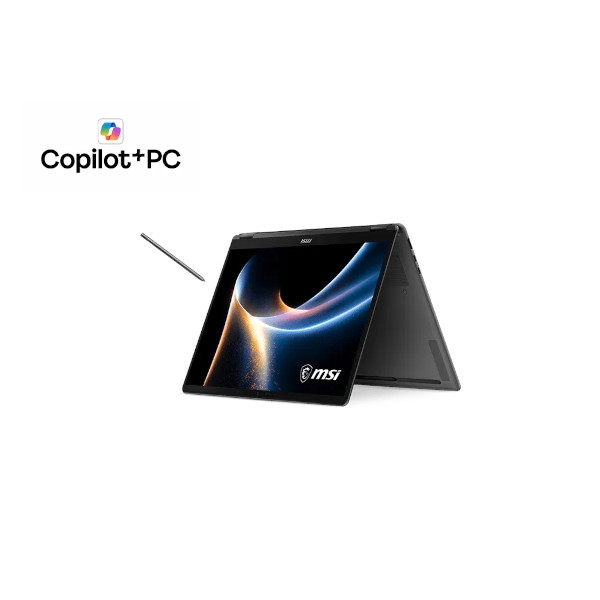 Prenosnik MSI Prestige 14 Flip AI+ D3MTG Core Ultra 9 / 32GB RAM / 2TB SSD / 14" OLED FHD+ / Intel UMA / W11 Pro (Platinum Gray)