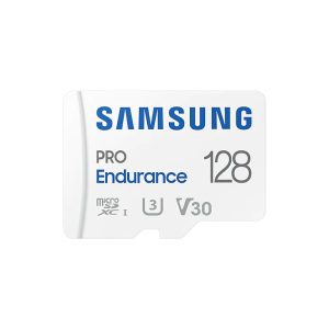 Spominska kartica Samsung PRO Endurance, micro SDXC, 128GB, U3, V30, UHS-I, z SD adapterjem