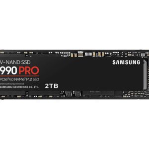 SSD 2TB M.2 80mm PCI-e 4.0 x4 NVMe, V-NAND, Samsung 990 PRO (MZ-V9P2T0BW)