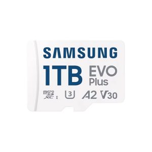 Spominska kartica Samsung EVO Plus, micro SDXC, 1TB, 160MB/s, U3, V30, A2, UHS-I, z adapterjem