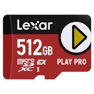 Spominska kartica Lexar PLAY PRO, Micro SDXC Express 7.1, 512GB, 900MB/s, V30