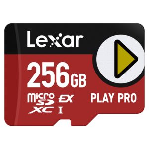 Spominska kartica Lexar PLAY PRO, Micro SDXC Express 7.1, 256GB, 900MB/s, V30