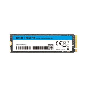 SSD 500GB M.2 80mm PCI-e 3.0 x4 NVMe, 3D TLC, Lexar NM610 PRO (LNM610P500G-RNNNG)