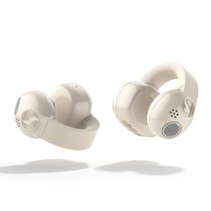 Slušalke Sennheiser Accentum Clip, True Wireless, bele