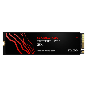 SANDISK 500GB Optimus GX 7100 M.2 2280-S3-M PCIe 4.0 NVMe 2.0 SSD disk