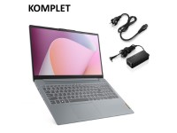 Bundle LENOVO IdeaPad Slim 3 AMD Ryzen 7 5825U 15.6inch FHD 16GB 512GB UMA DOS arctic grey + AC Adapter