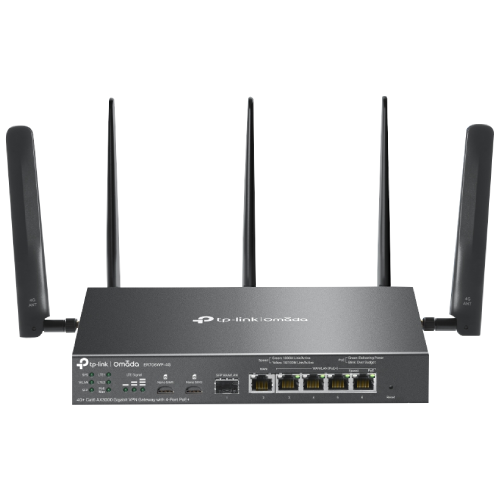 TP-LINK Omada ER706WP-4G 4G+ AX3000 Wi-Fi 6 zunanja gateway prehodna naprava