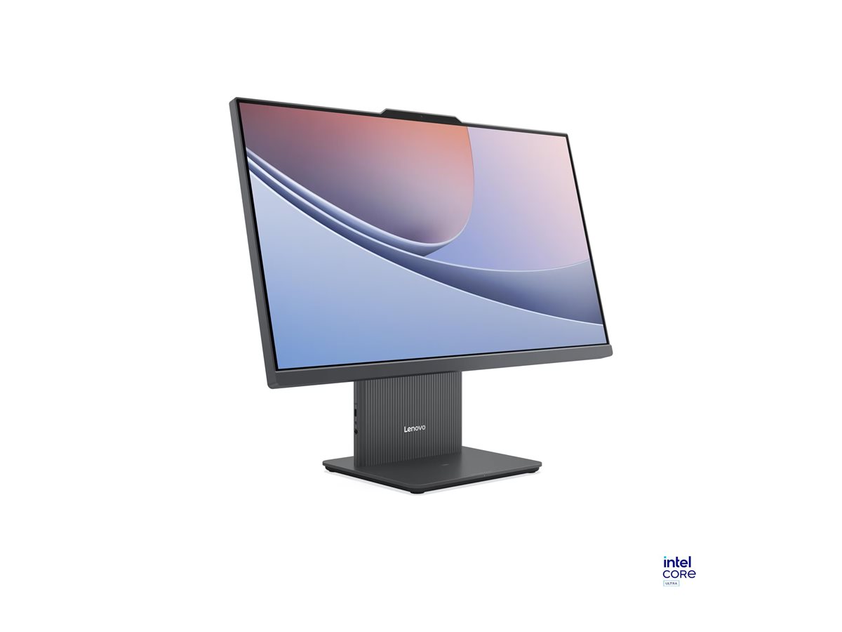 LENOVO IdeaCentre AIO Intel Core Ultra 7 256V 23.8inch FHD 16GB 512GB UMA W11H luna grey 2Y
