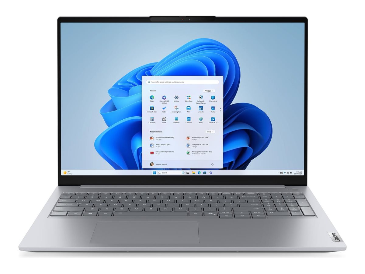 LENOVO ThinkBook 16 G9 Intel Core 5 210H 16inch WUXGA 16GB 512GB UMA DOS arctic grey 3Y