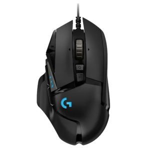 LOGITECH G502 HERO žična optična gaming črna miška