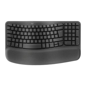 LOGITECH ERGO Wave Keys brezžična Bluetooth slo črna tipkovnica