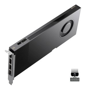 Grafična kartica NVIDIA RTX PRO 4000 Blackwell, 24GB GDDR7 ECC, PCIe 5.0, 4xDP 2.1b, PNY