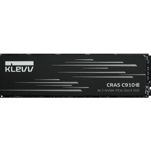 SSD 1TB M.2 80mm PCI-e 4.0 x4 NVMe, 3D TLC, Klevv Cras C910G (K01TBM2SP0-10G)